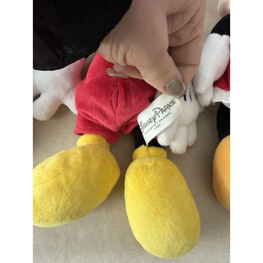 Disney Parks Plush Lot Mickey Minnie‎ Tigger Halloween Minnie Witch Set